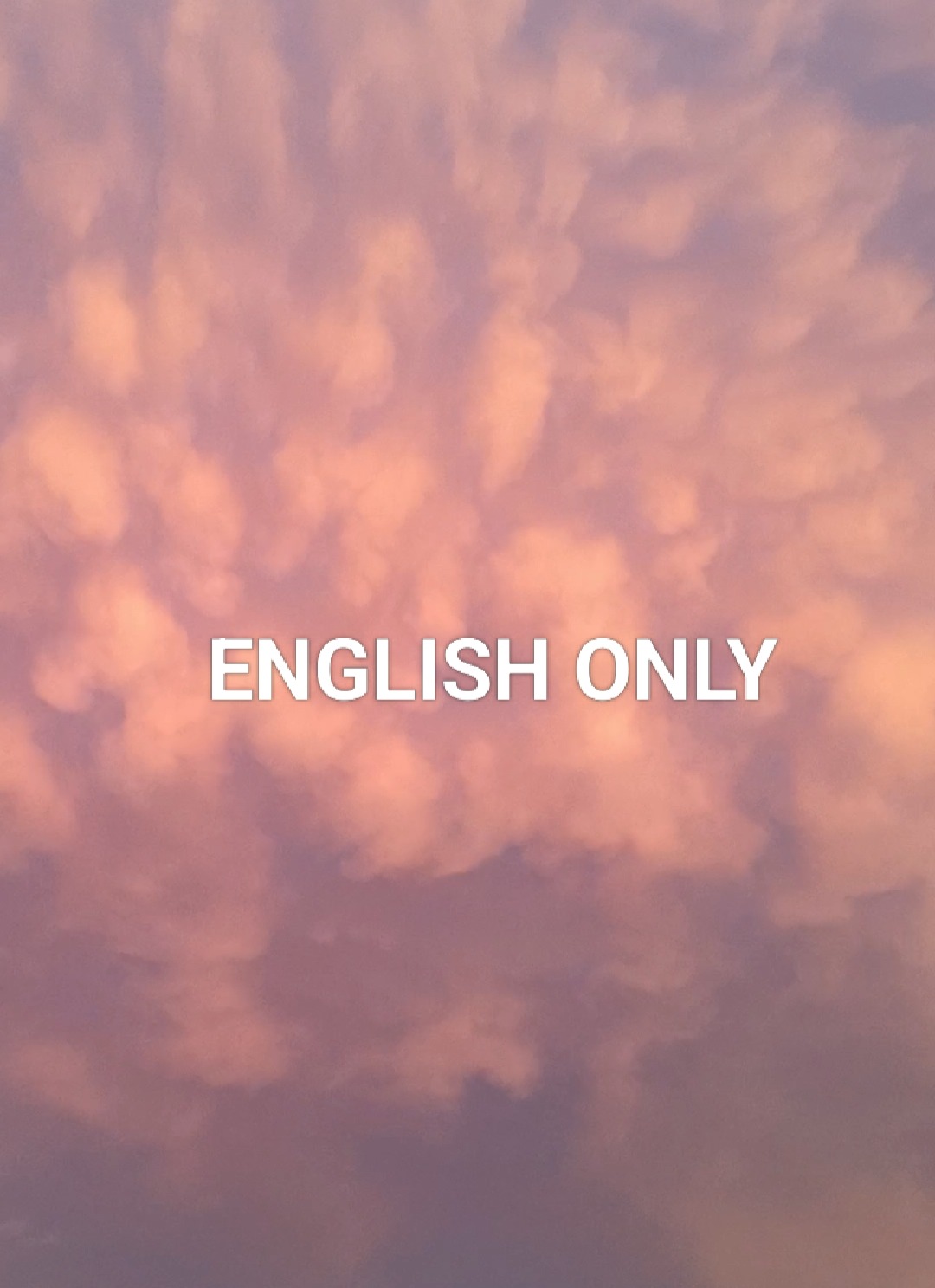 ENGLISH ONLY